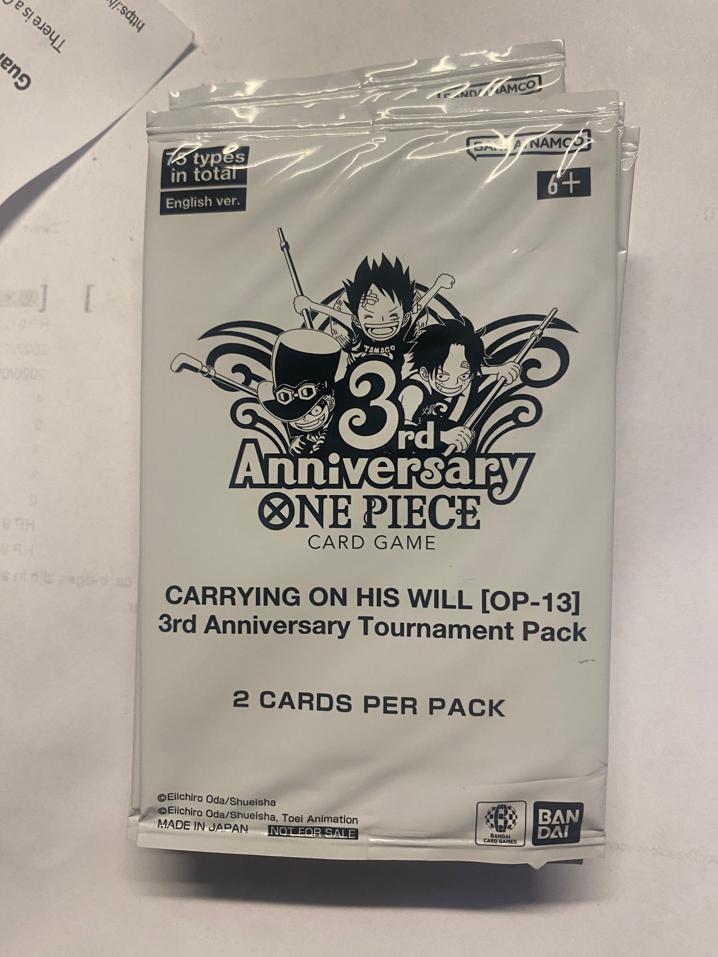 OP-13 3rd anniversary Tournament Pack