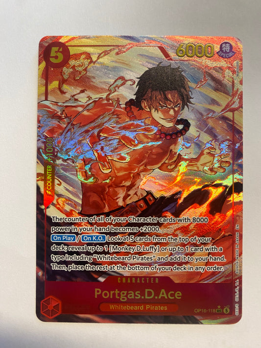 Portgas.D.Ace (OP16-118) (V.2)