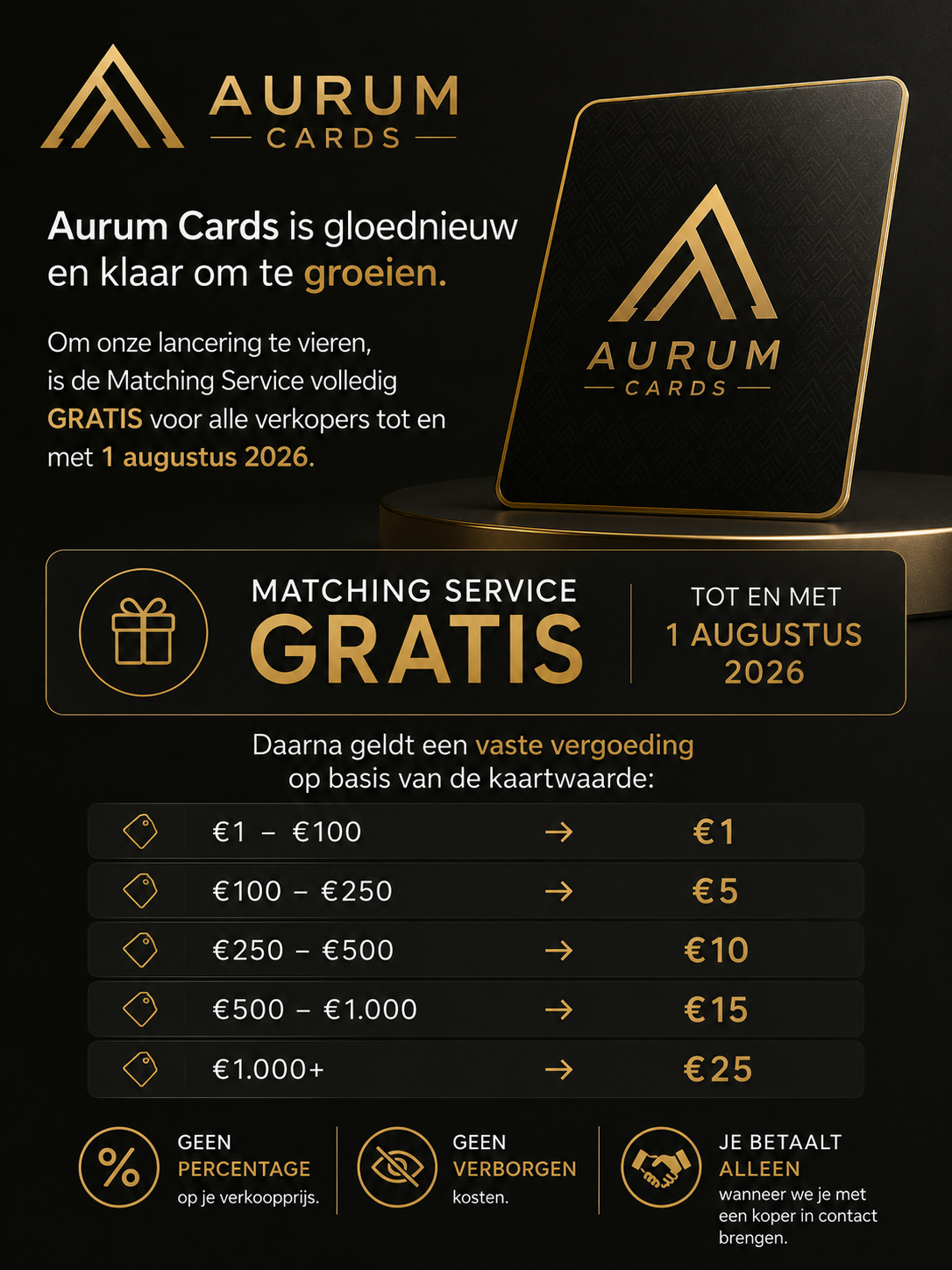 Aurum Cards visual