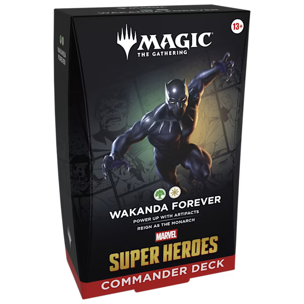 Magic The Gathering - Marvel Super Heroes Commander Deck - Wakanda Forever (English)
