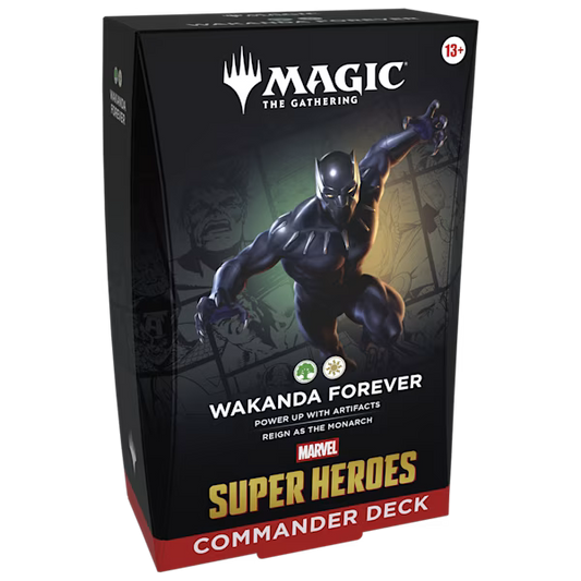 Magic The Gathering - Marvel Super Heroes Commander Deck - Wakanda Forever (Engels)