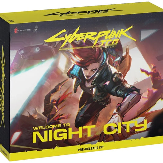 Cyberpunk TCG – Welcome to Night City Pre-Release Kit (Case)(English)